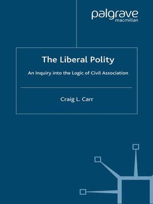 cover image of The Liberal Polity